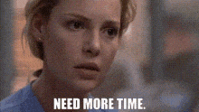 more time